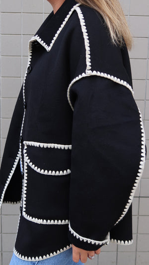 Sienna Coat - Black