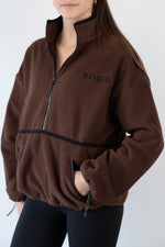 Essential logo fleece - Chocolate