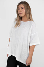 Oversized Tee - White