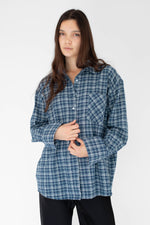Everyday shirt - blue check