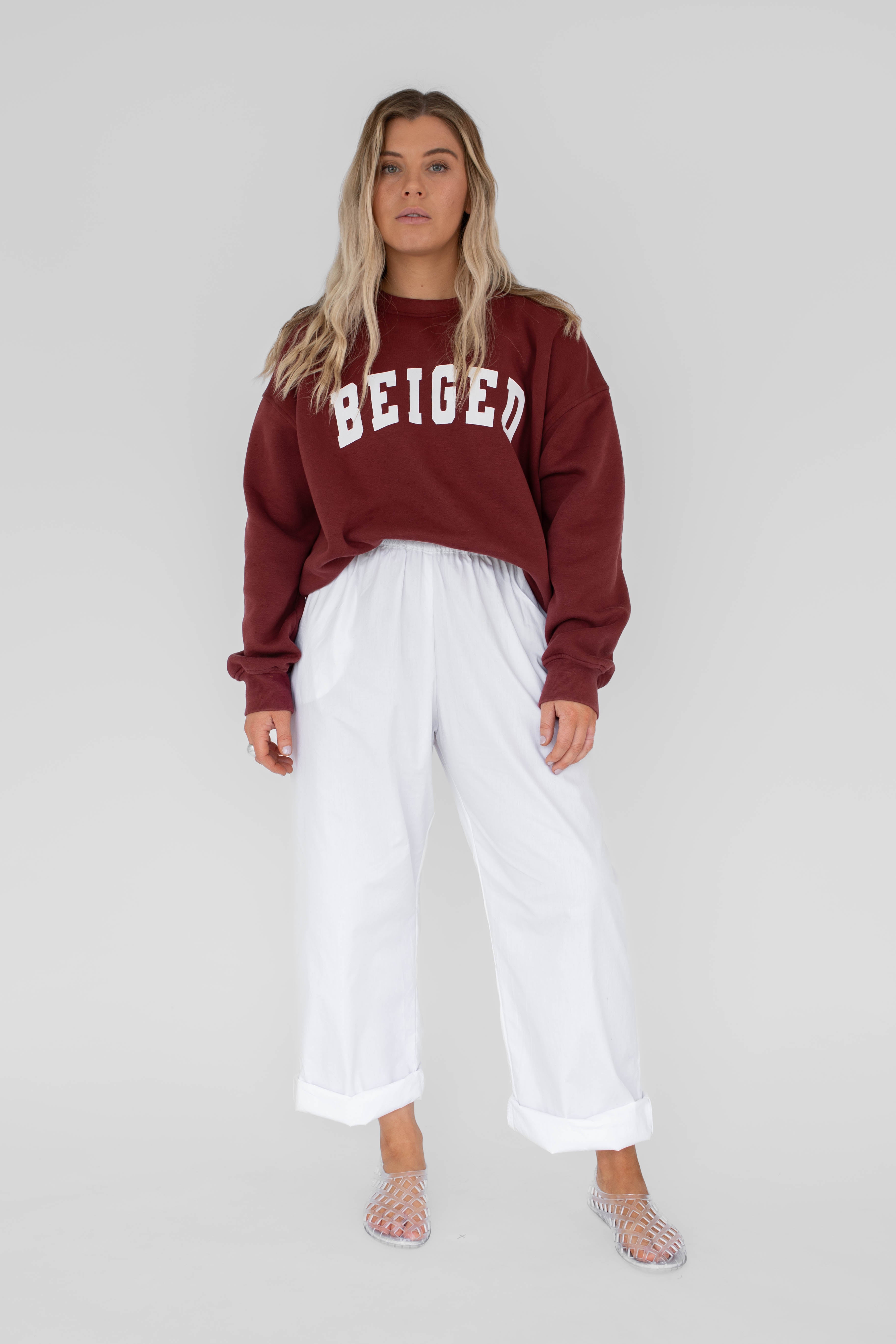 Varsity Sweater - Maroon