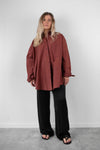 Willa Shirt - Maroon