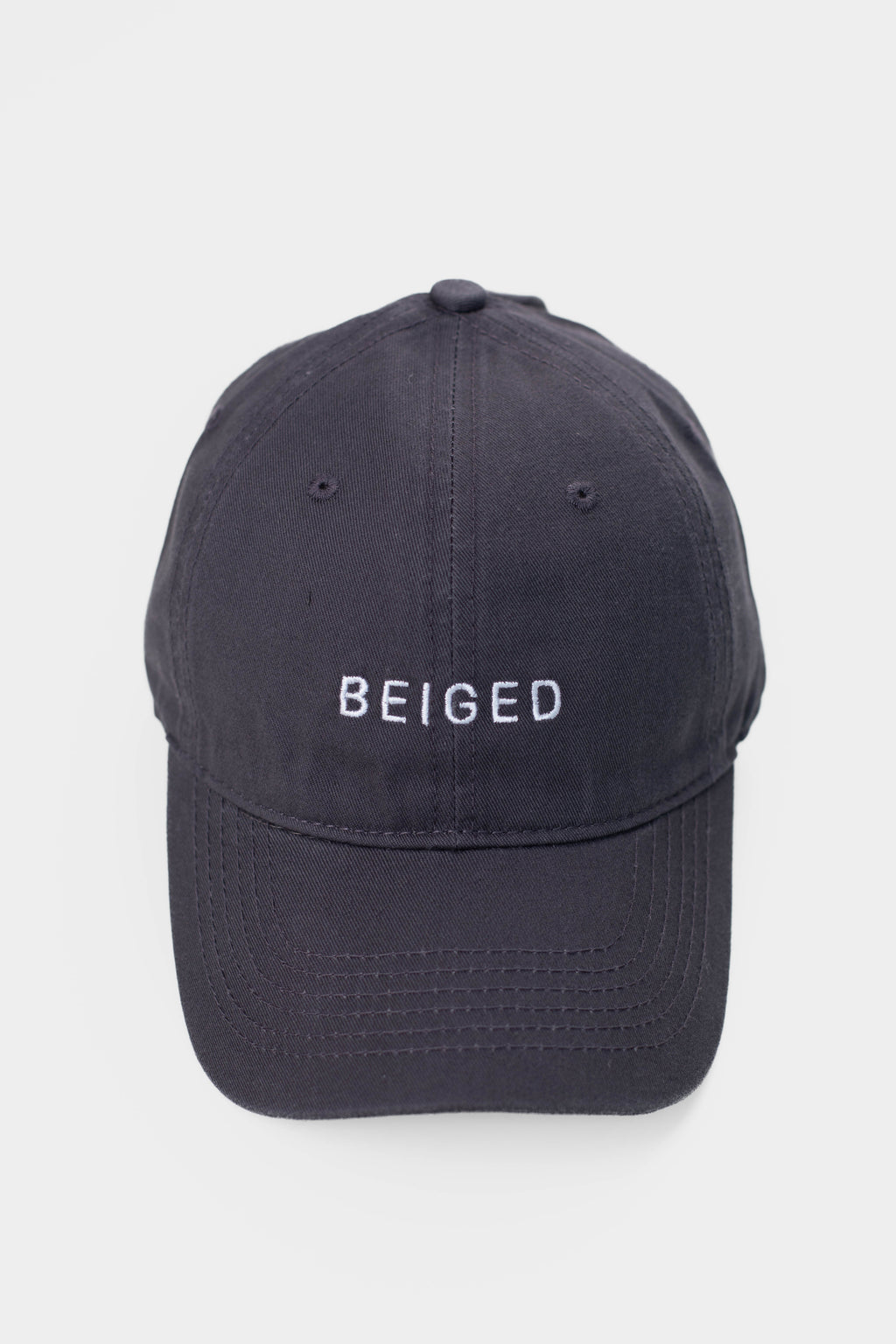 Beiged cap - Dark grey