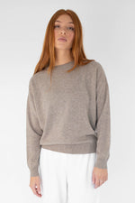 Cashmere Crewneck - Brown