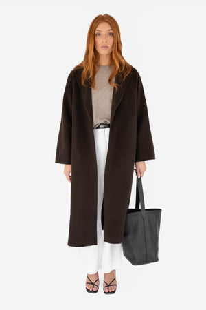 Chloe coat - Chocolate