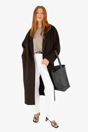 Chloe coat - Chocolate