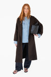 Chloe coat - Chocolate