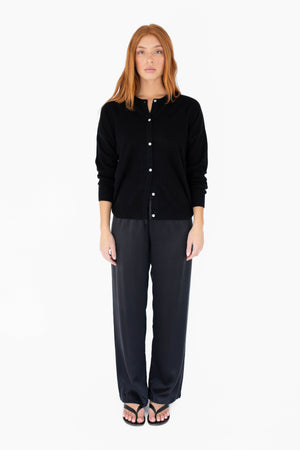Cashmere Cardigan - Black
