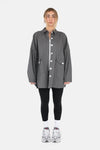 Grey Shacket