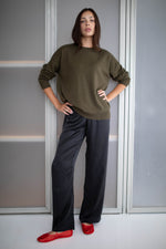 Cashmere Crewneck - Khaki