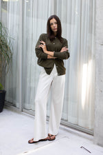 Cashmere Cardigan - Khaki