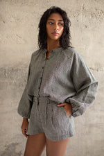 Tailored shorts - gingham