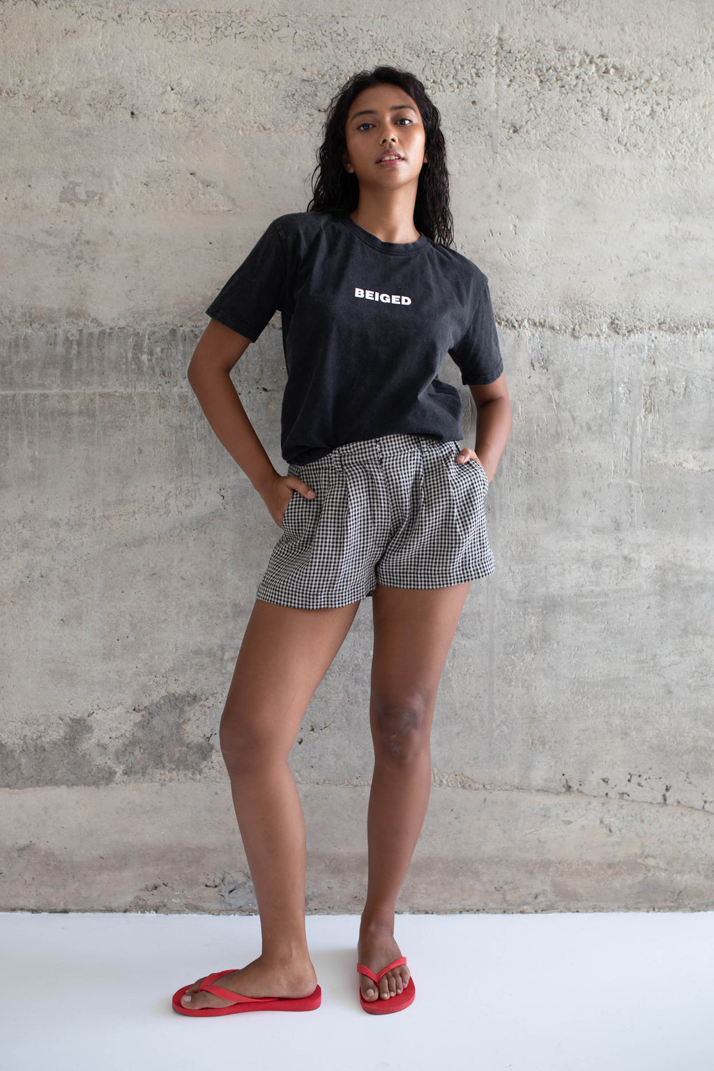 Classic fit logo tee