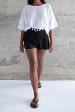 Tailored shorts - black