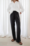 Silk Pants - Black