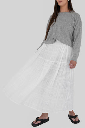 Charlie Skirt - White