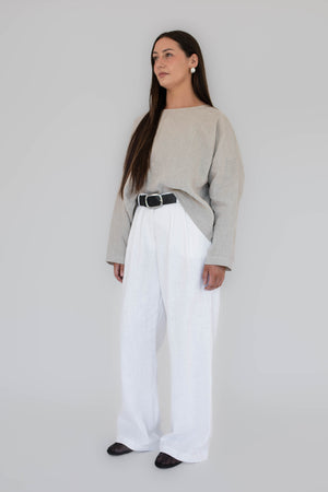 Tailored Pants - White