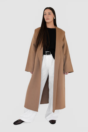 Preorder Chloe coat - camel