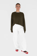 Cashmere Crewneck - Khaki