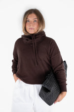Cashmere hood - Chocolate