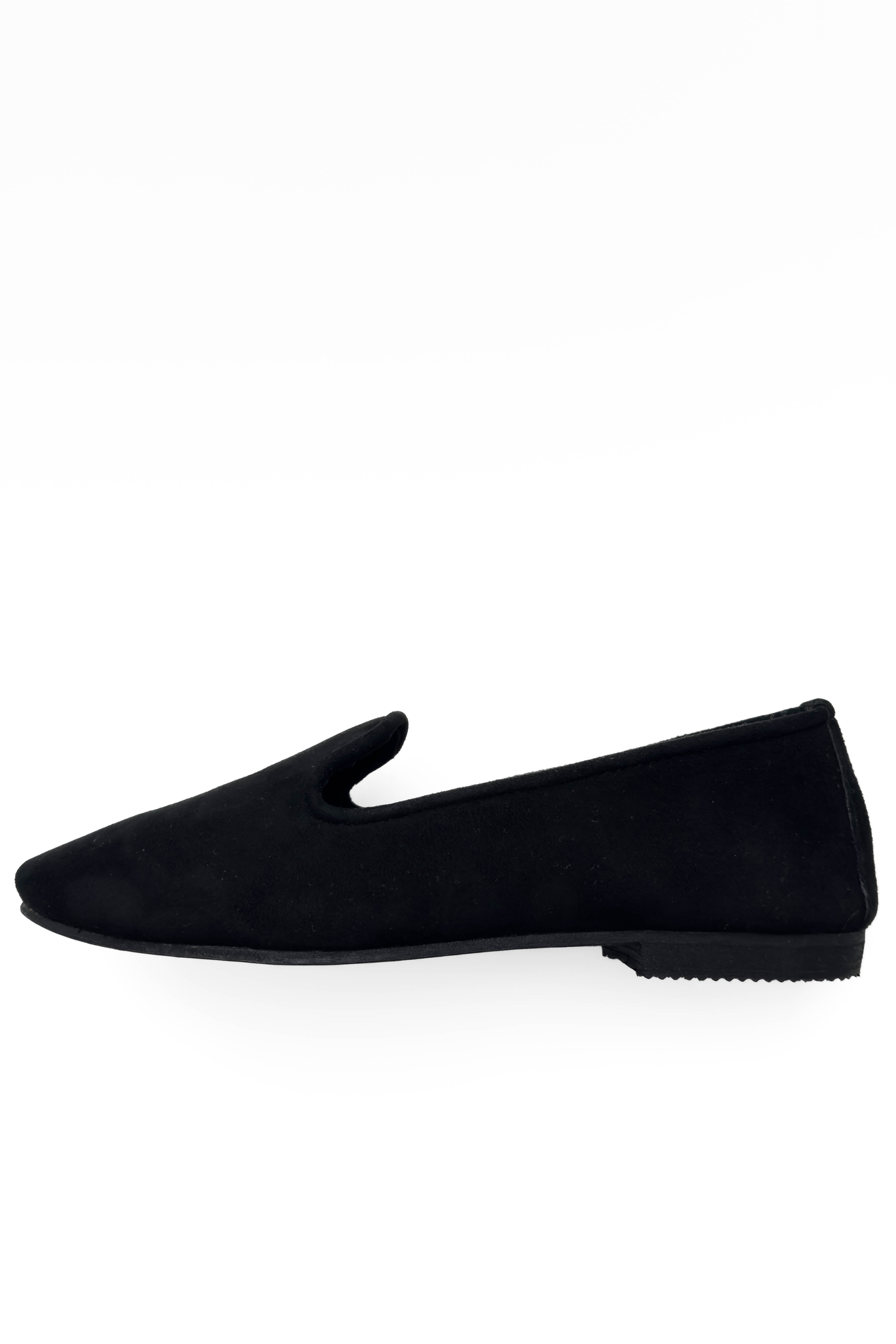 Suede loafer - Black