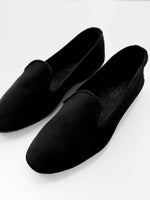 Suede loafer - Black