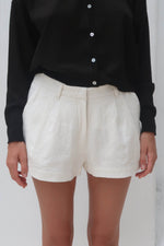 Tailored shorts - white