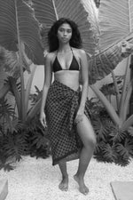 Logo silk cotton sarong