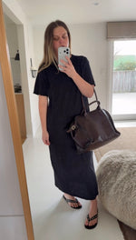 Short sleeve cotton t shirt dress