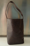 Croc chocolate Bucket Bag