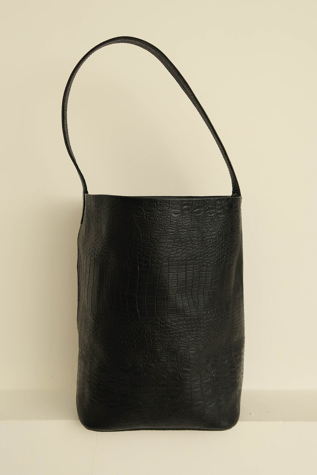 Croc Black Bucket Bag