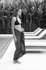 Logo silk cotton sarong