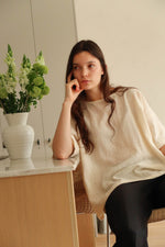 Oversized Tee - butter