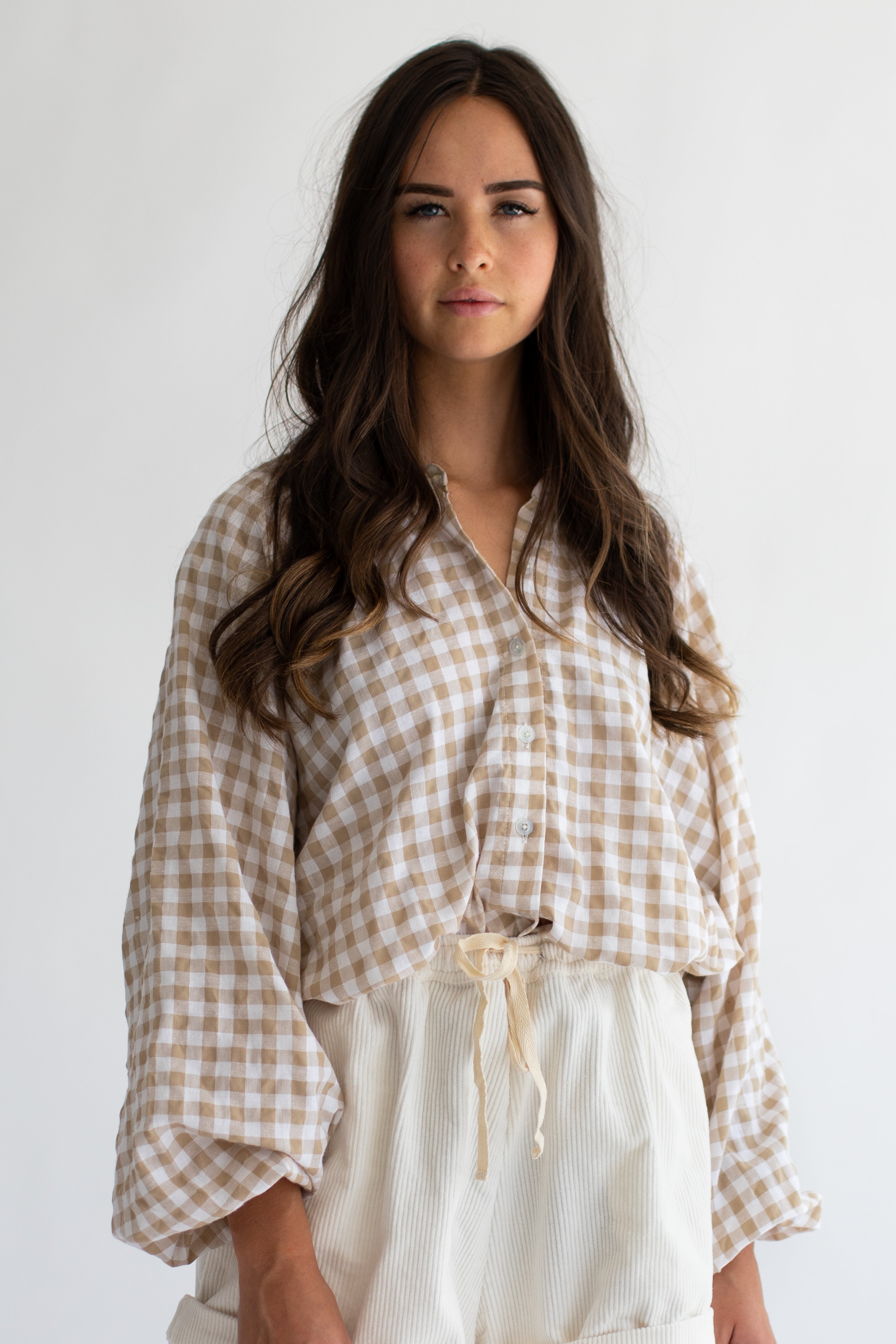 Cisco Shirt - Fawn Gingham