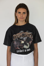Vintage Eagle Tee - Washed Black